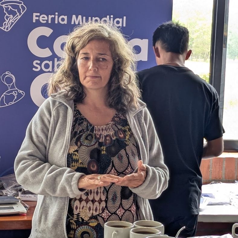 Ximena Ostose at the Cauca Coffee Festival